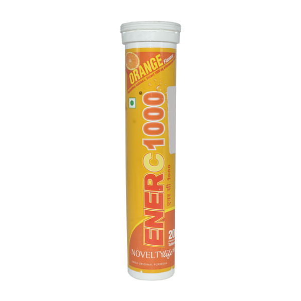 Enerc 1000 Orange Effervescent Tablet