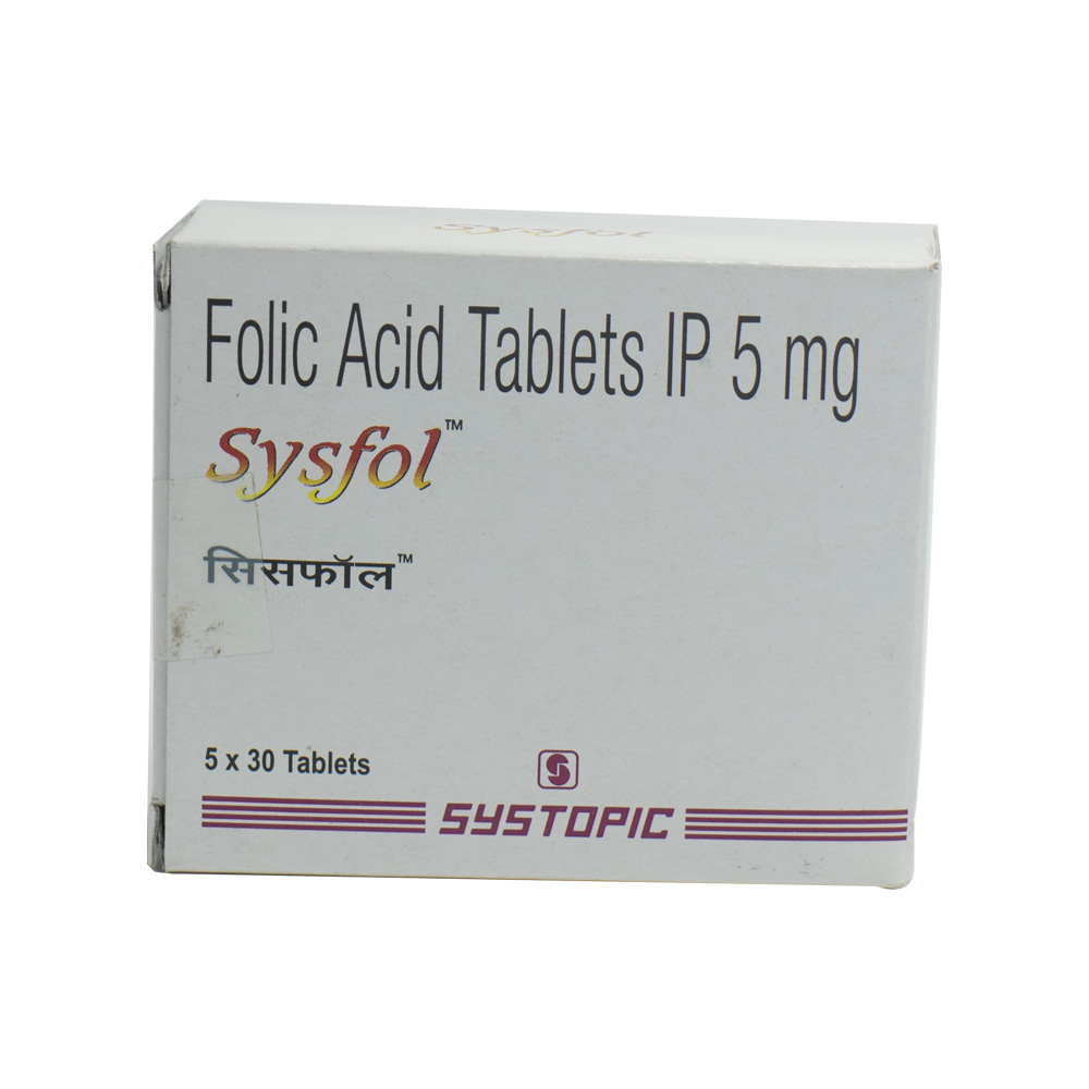 Sysfol Tablets 10's