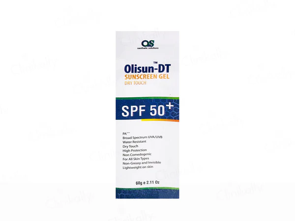 Olisun DT Dry Touch Sunscreen Gel SPF 50+ PA+++ 