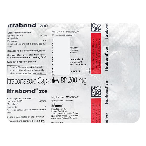 Itrabond Capsules 10's