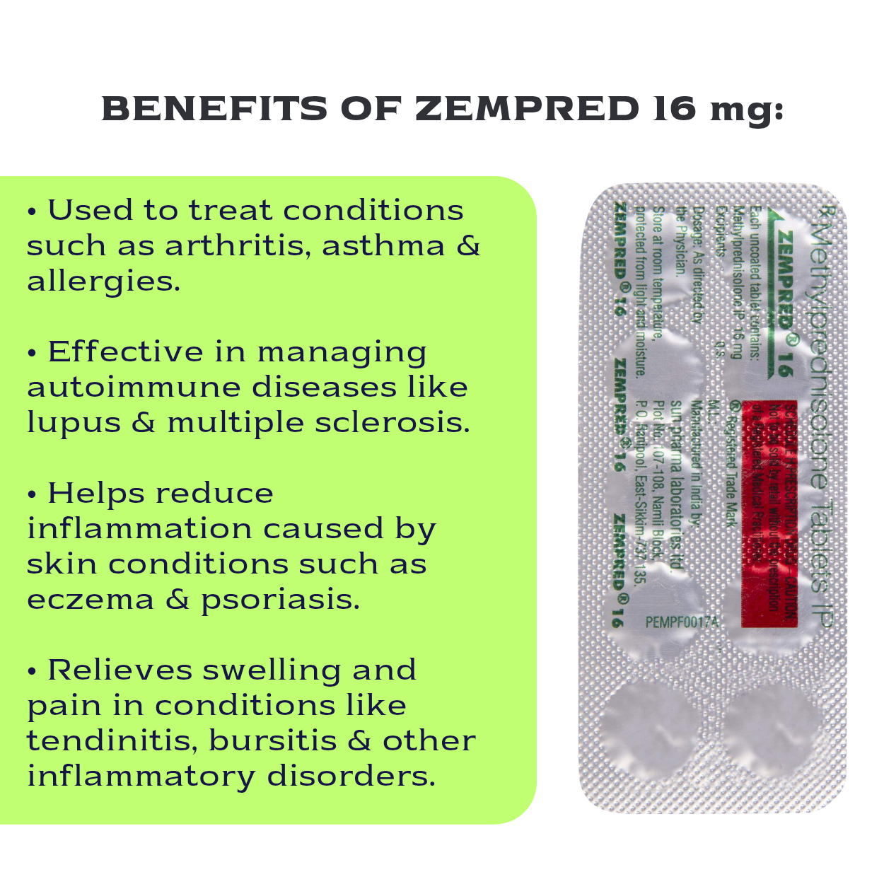Zempred Tablets 10's