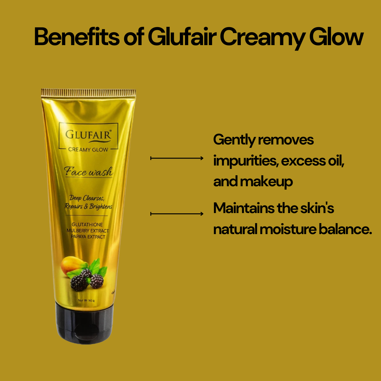 natural glutathione face wash benefits ReVedic | For Skin Brightening, Reduces Dark Spots & Pigmentations | Enriched with Glutathoine, Kojic Acid, Vitamin C & E Bring Back Your Natural Glow