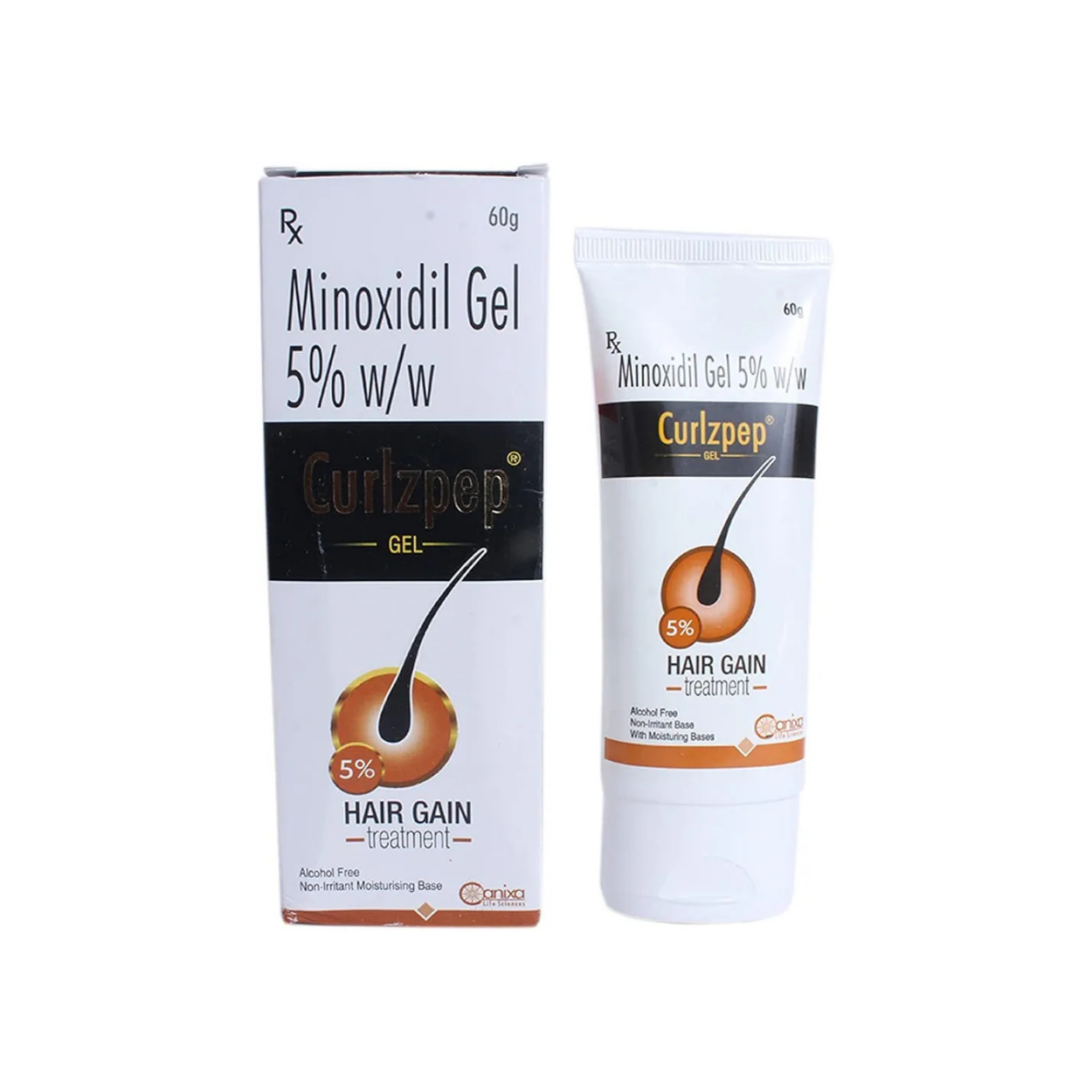 Curlzpep 5% Gel