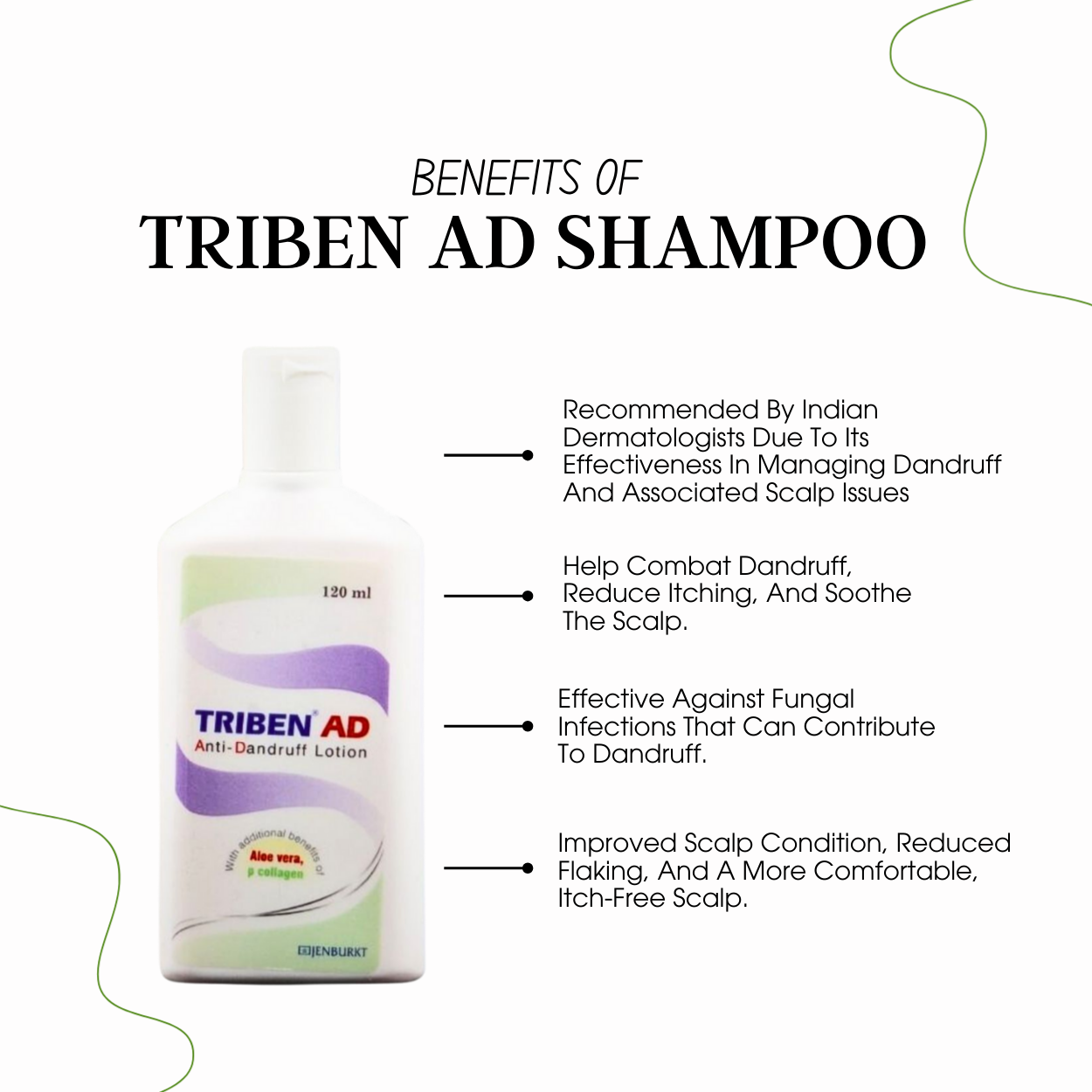 Triben AD Anti Dandruff Shampoo
