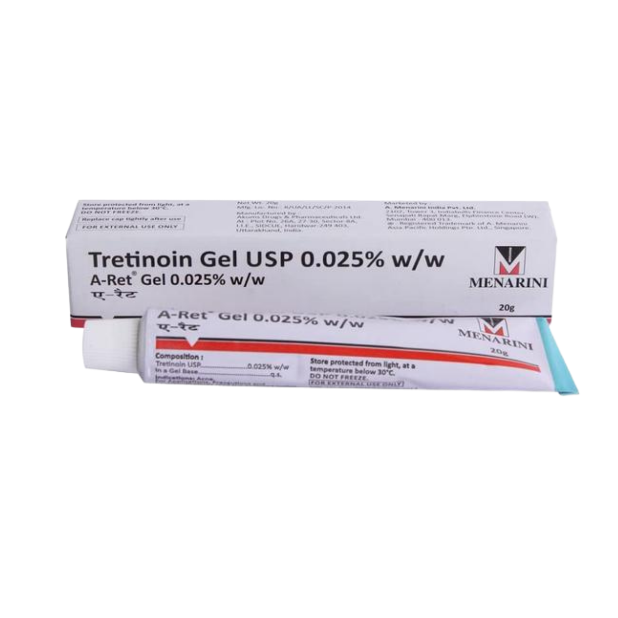 A Ret Gel 0.025%