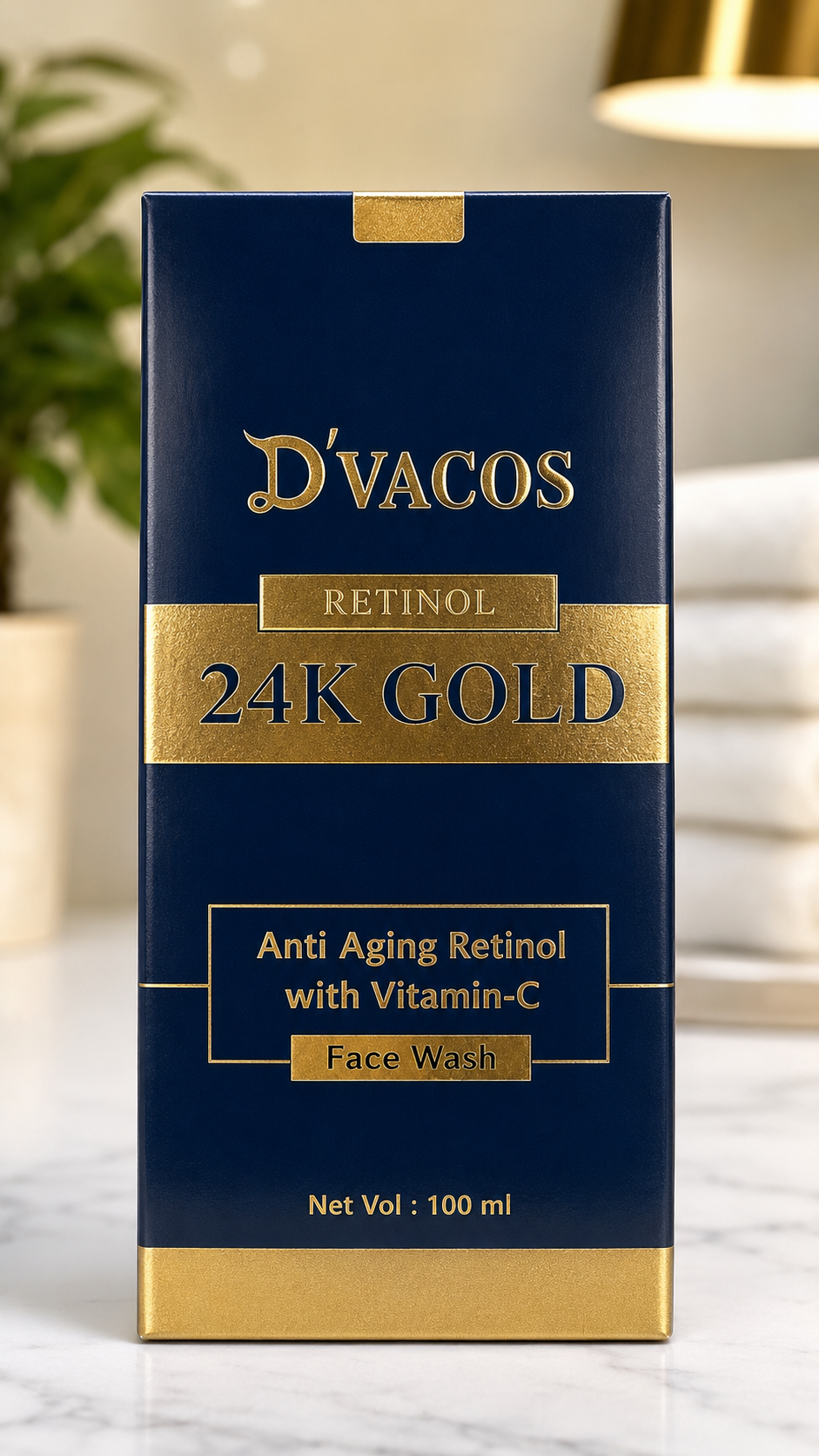D'Vacos Anti Aging Retinol Face wash
